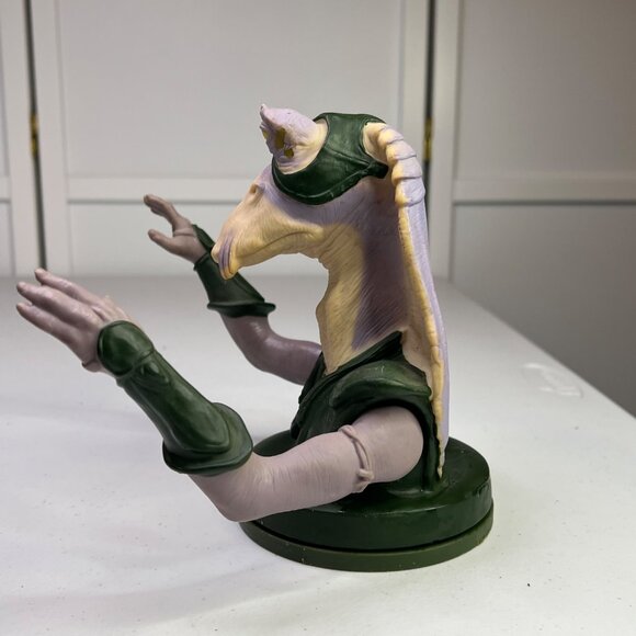 Vintage 1999 Star Wars Captain Tarpals Cup Topper Collectible Figure - Picture 2 of 8